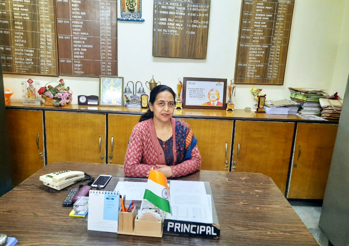 Smt. Hima Khosla, Principal